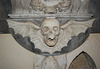 Detail of Lewes Family Memorial, St John the Baptist's Church, Stanford on Soar, Nottinghamshire