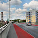 Brüner Landstraße, Brücke über der Bahnstrecke (Wesel) / 4.07.2022