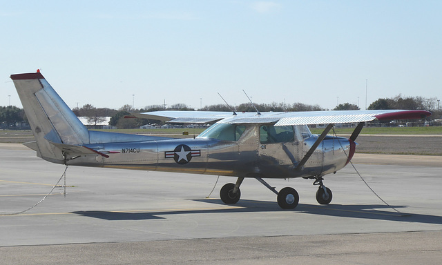 N714CU at Grand Prairie - 14 February 2020