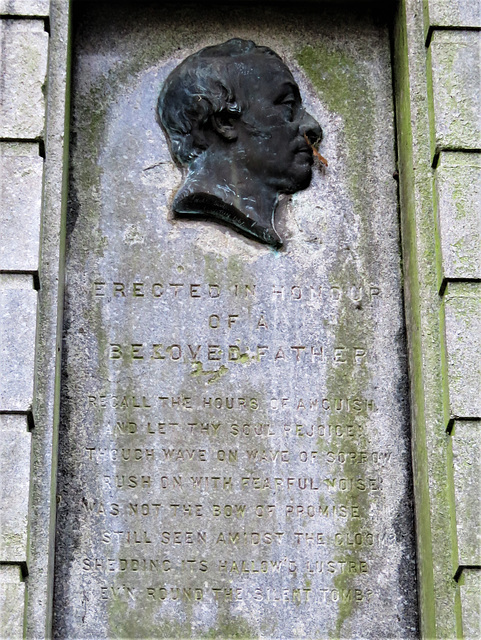 nunhead cemetery, london, c19 tomb of john allan +1865 (2)