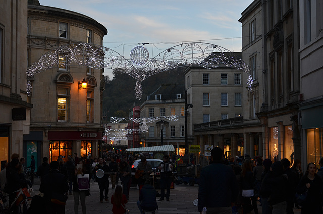 Evening Lights of Bath