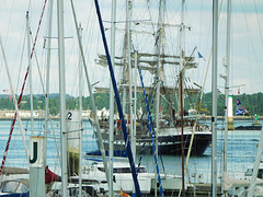 le BELEM,, rade de lorient,