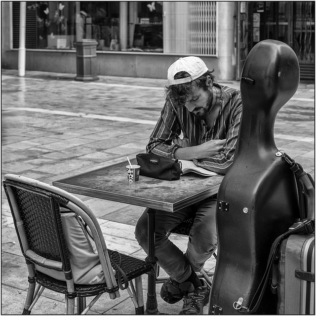 Le lecteur musicien - Der musikalische Leser - The player musician