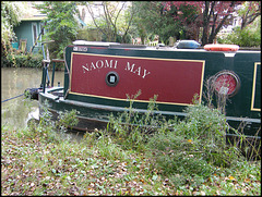 Naomi May narrowboat