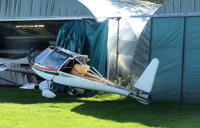 Unidentified Fuselage at Popham - 1 October 2020