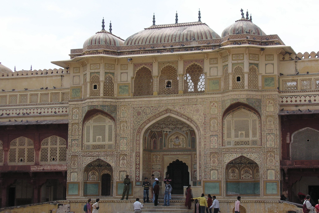 The Moon Gate At Amber Palace