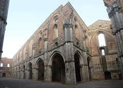 Italy, The Abbey of San Galgano Inside