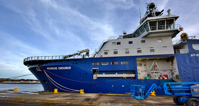 Mermaid Endurer. Diving Support Vessel.