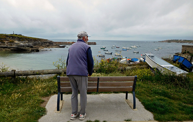 le temps du jour port de Kerroch