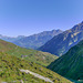Blick zu rück ins    Lumnezia Kt Graubünden