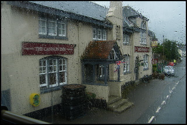 rainy day at the Cannon