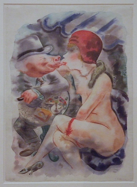 Circe by George Grosz in the Museum of Modern Art, October 2010