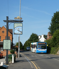 Stagecoach East Midlands 37000 (SN63 YPY) in Blidworth - 14 Sep 2022 (P1130316)