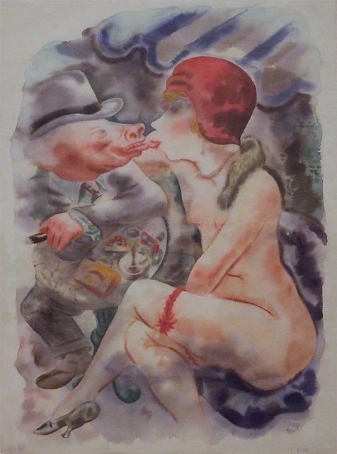 Circe by George Grosz in the Museum of Modern Art, October 2010