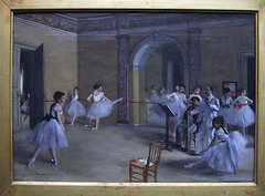 Foyer de la danse à l'Opéra de la rue Peletier - Edgar Degas . .