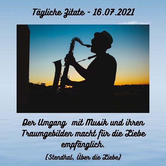 Tägliche Zitate - 16.07.2021