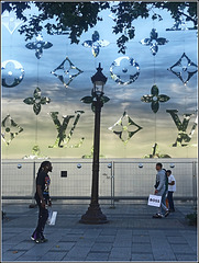 Champs-Elysées : un décor insolite