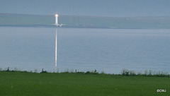 Hoy lighthouse from the Mill of Eyrland