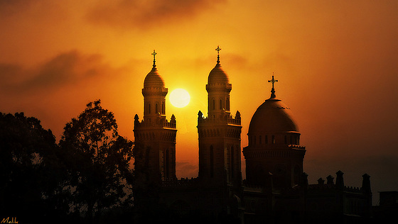 Basilique Saint-Augustin d'Annaba en Algérie .