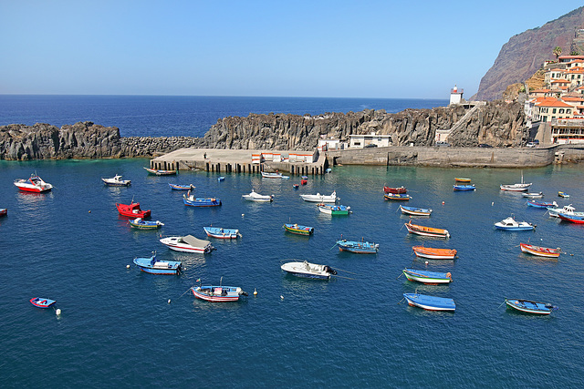 Câmara de Lobos - Der Hafen (1)