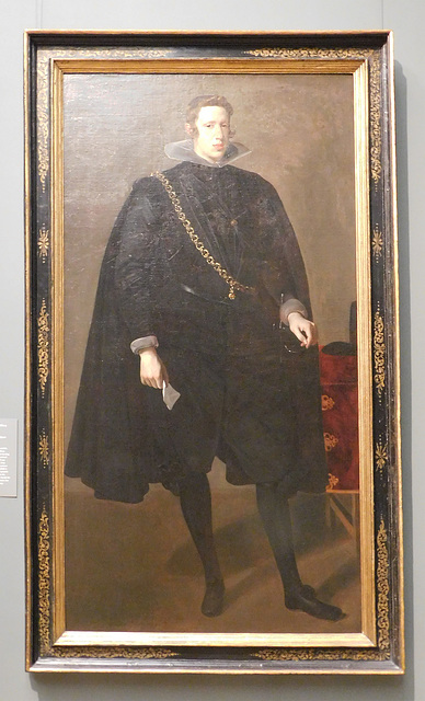 Philip IV by Velazquez in the Metropolitan Museum of Art, February 2019