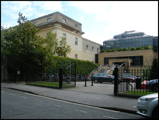 Great Clarendon entrance to OUP