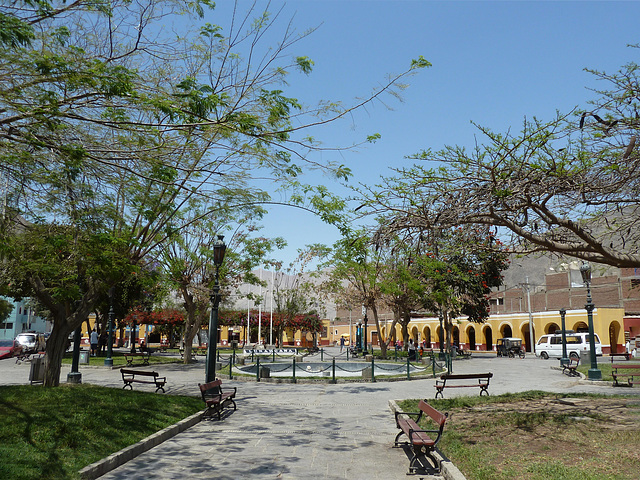 HFF - in Lunahuana, Main Square