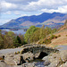 Derwent Water and Skiddaw from Ashness Bridge 6th May 1996.