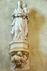 Vierge à l'enfant (XVIe s.) - Collégiale St-Martin de Trôo - Loir-et-Cher