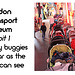 London Transport Museum buggy park - approximately 50% in view