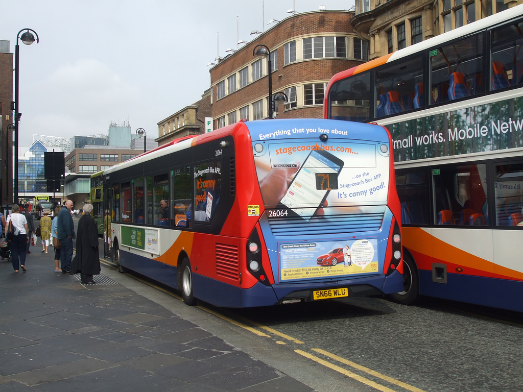 DSCF2770 Stagecoach (Busways) 26064 (SN66 WLU) in Newcastle - 2 Jun 2018