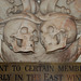 Detail of Lewes and Dashwood Memorial, St John the Baptist's Church, Stanford on Soar, Nottinghamshire