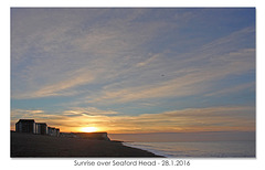 Seaford sunrise - 28.1.2016