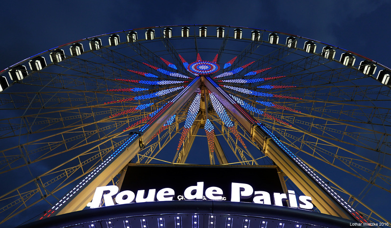 Das Riesenrad "Roue de Paris"