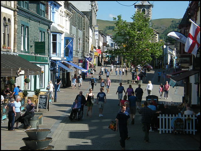 Keswick pedestrian area