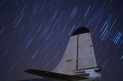 B-36 with Stars