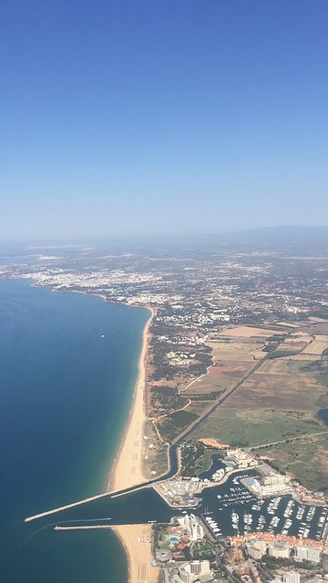 Marina de Vilamora and onward to Olhos de Água and Albufeira