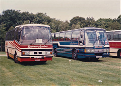 Leyland Tigers at the ECOS Rally, Royal Norfolk Showground – 15 Aug 1985 (26-29)