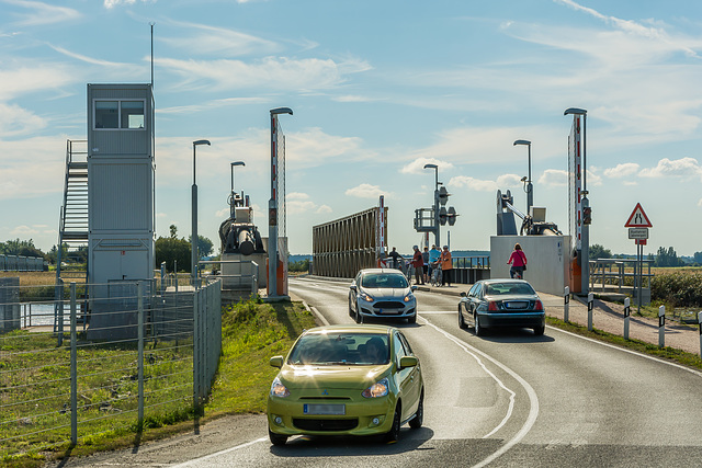 Straßenverbindung von der Halbinsel Zingst auf's Festland