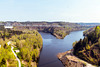 Hängeseilbrücke an der Rappbodetalsperre