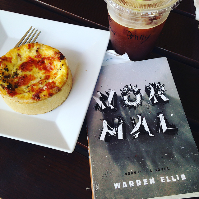 Reading with quiche