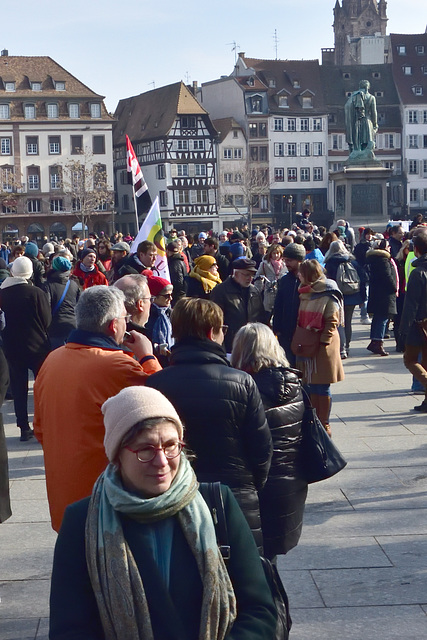 Pensions protest