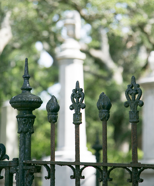 Plot fence, Old Burying Ground