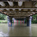 under the gasworks bridge