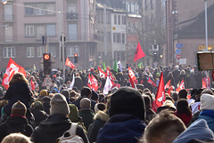 Pensions protest
