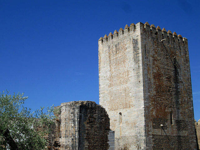 View to the keep.