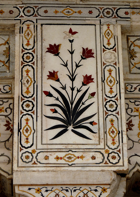 Agra Fort- Pietra Dura Decoration