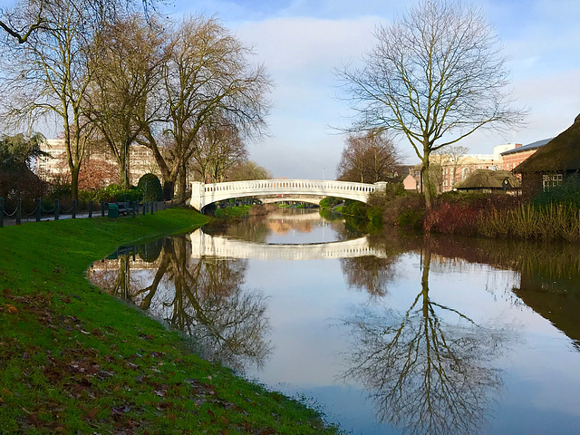 River Sow reflections