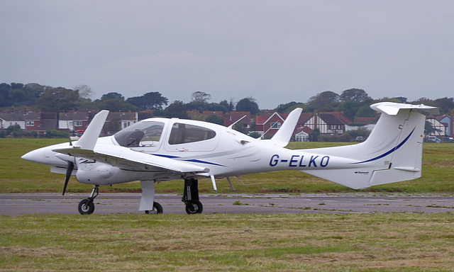 G-ELKO at Solent Airport - 8 October 2021