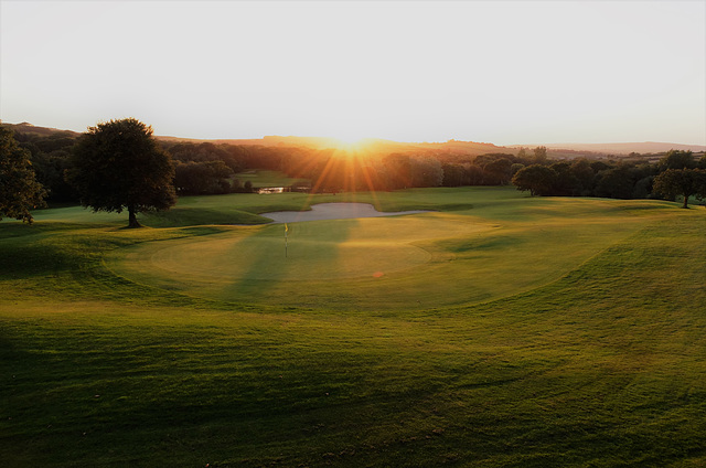 Sunset in Lanhydrock